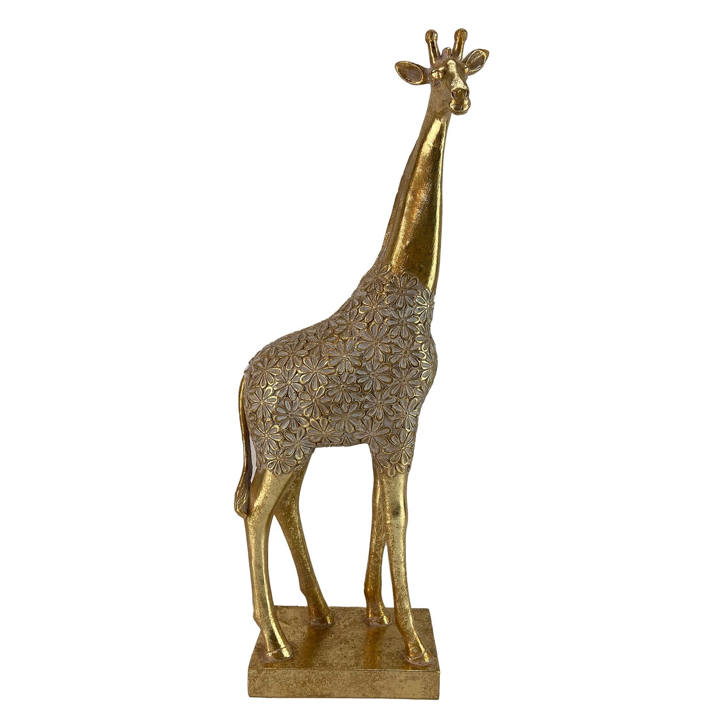 GOLD GIRAFFE STATUE