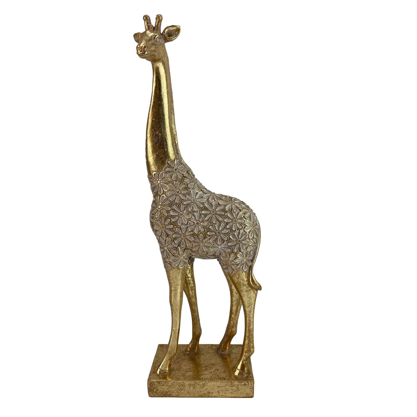 GOLD GIRAFFE STATUE