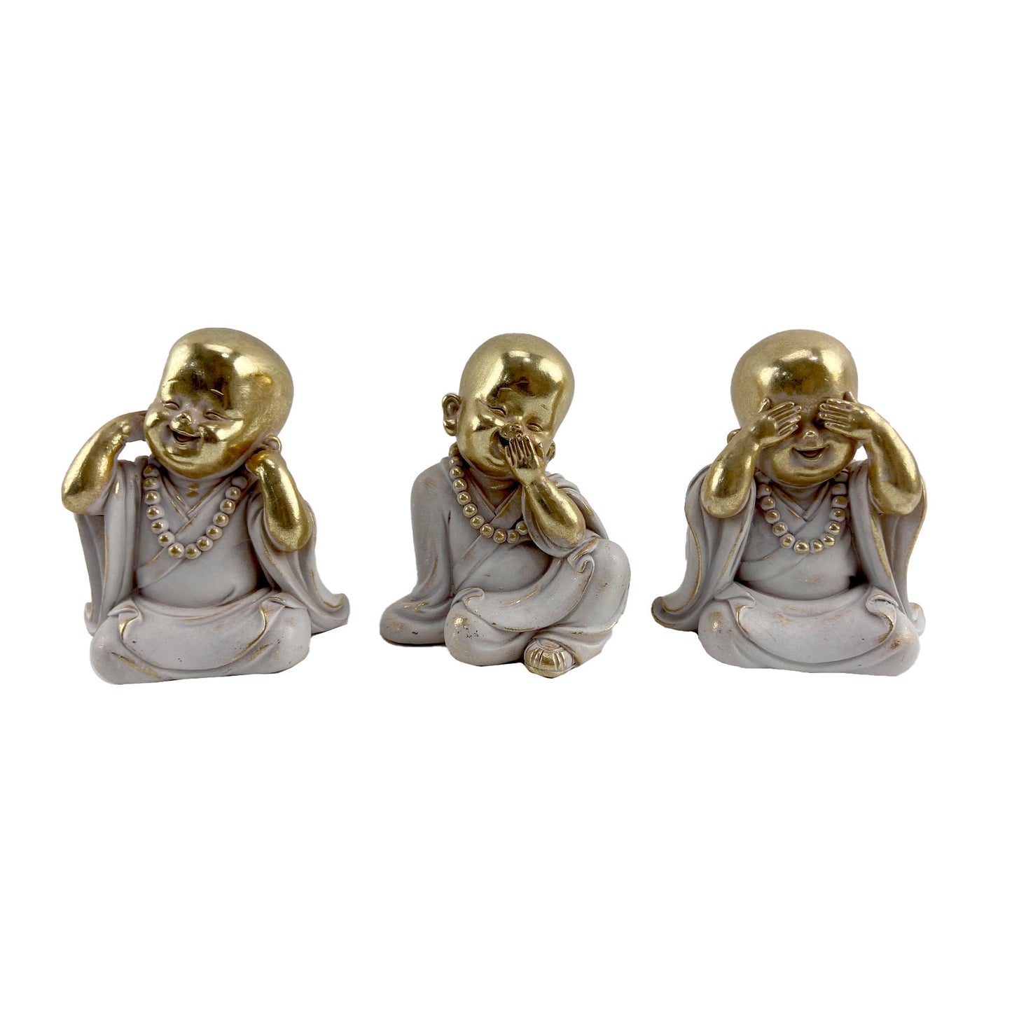 SET OF 3 BABY BUDDHA 4x3x5