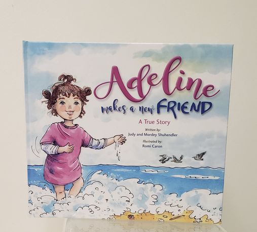 Children Book 'Adeline Makes a New Friend' (Hard Cover)