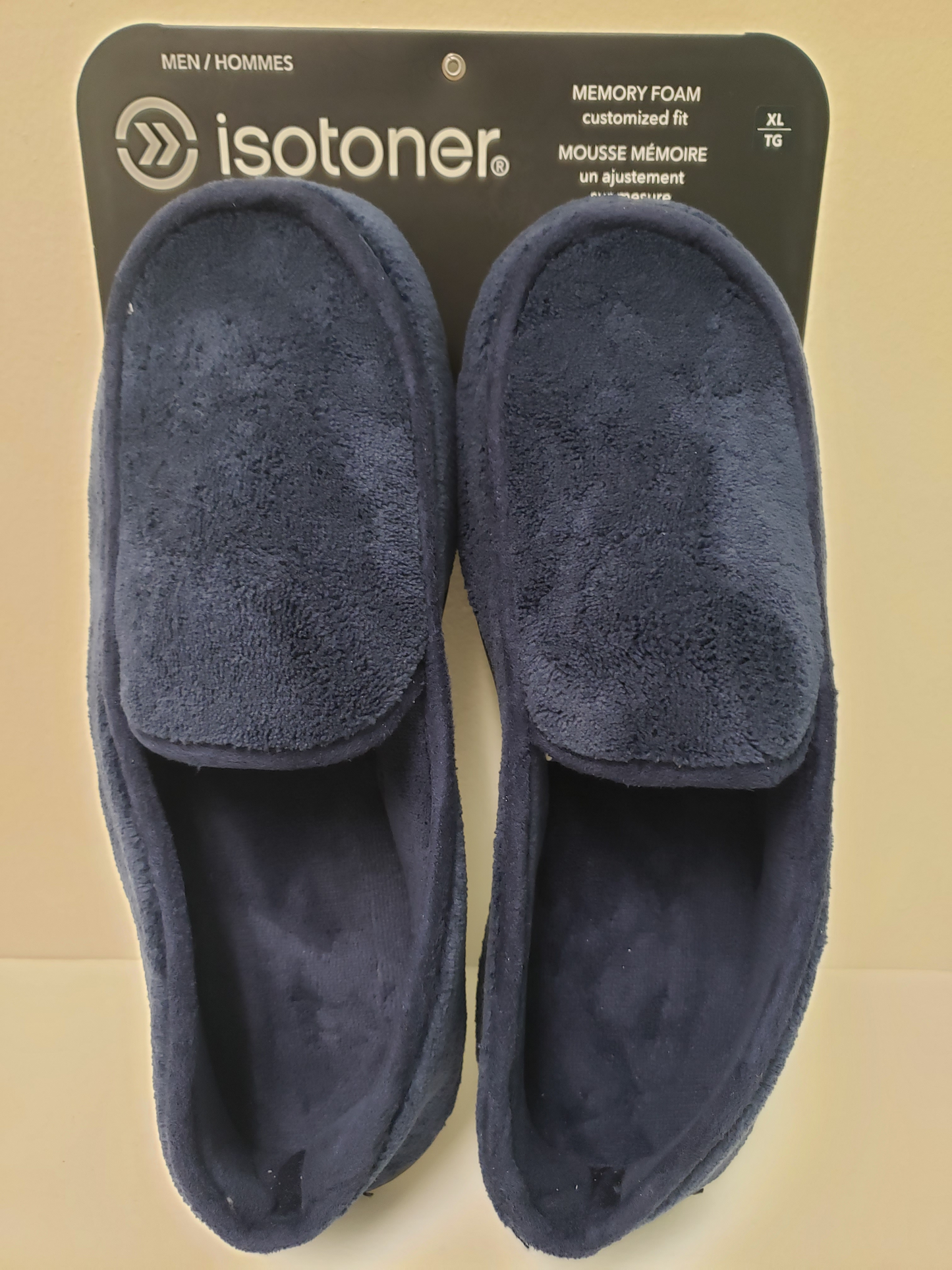 ISOTONER Slippers - Men’s Microterry Moccasin