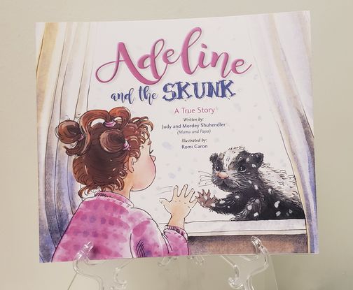 Children Book 'Adeline and The Skunk' (Hard Cover)